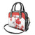 Custom Canada Soccer Shoulder Handbag Les Rouges Cute Maple Leaf Mascot