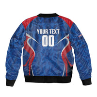 Cape Verde Basketball 2026 Custom Bomber Jacket Come On Hammer Sharks