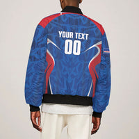 Cape Verde Basketball 2026 Custom Bomber Jacket Come On Hammer Sharks