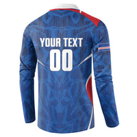 Cape Verde Basketball 2026 Custom Button Sweatshirt Come On Hammer Sharks