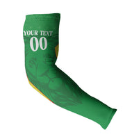 Senegal Basketball 2026 Custom Arm Sleeves Come On Lions African Pattern