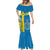 Sweden Football Mermaid Dress Come On Sverige 2023 World Cup - Wonder Print Shop