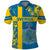 Sweden Football Polo Shirt Come On Sverige 2023 World Cup - Wonder Print Shop