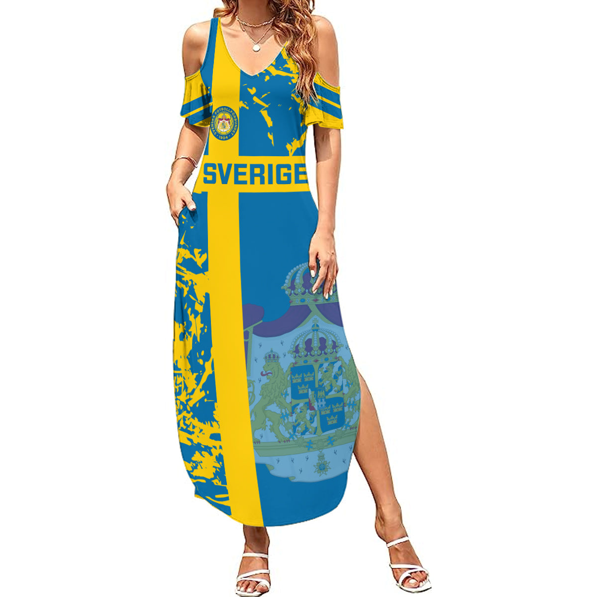 sweden-football-summer-maxi-dress-come-on-sverige-2023-world-cup