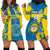 Custom Sweden Football Hoodie Dress Come On Sverige 2023 World Cup - Wonder Print Shop