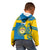 Custom Sweden Football Kid Hoodie Come On Sverige 2023 World Cup - Wonder Print Shop