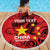 Personalised China Badminton Beach Blanket 2024 Chinese Dragon Version - Wonder Print Shop