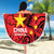 Personalised China Badminton Beach Blanket 2024 Chinese Dragon Version - Wonder Print Shop