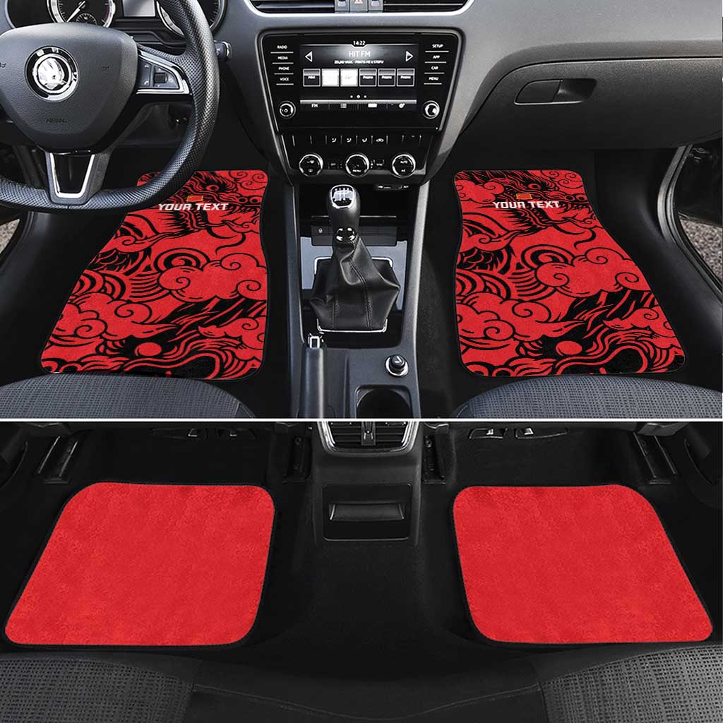 Personalised China Badminton Car Mats 2024 Chinese Dragon Version - Wonder Print Shop