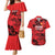 Personalised China Badminton Couples Matching Mermaid Dress and Hawaiian Shirt 2024 Chinese Dragon Version - Wonder Print Shop