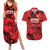 Personalised China Badminton Couples Matching Summer Maxi Dress and Hawaiian Shirt 2024 Chinese Dragon Version - Wonder Print Shop