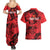 Personalised China Badminton Couples Matching Summer Maxi Dress and Hawaiian Shirt 2024 Chinese Dragon Version - Wonder Print Shop