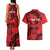 Personalised China Badminton Couples Matching Tank Maxi Dress and Hawaiian Shirt 2024 Chinese Dragon Version - Wonder Print Shop