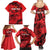 Personalised China Badminton Family Matching Summer Maxi Dress and Hawaiian Shirt 2024 Chinese Dragon Version - Wonder Print Shop