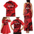 Personalised China Badminton Family Matching Tank Maxi Dress and Hawaiian Shirt 2024 Chinese Dragon Version - Wonder Print Shop