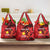 Personalised China Badminton Grocery Bag Chinese Dragon Version