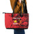 Personalised China Badminton Leather Tote Bag 2024 Chinese Dragon Version