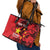 Personalised China Badminton Leather Tote Bag 2024 Chinese Dragon Version