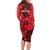 Personalised China Badminton Long Sleeve Bodycon Dress 2024 Chinese Dragon Version - Wonder Print Shop