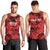 Personalised China Badminton Men Tank Top 2024 Chinese Dragon Version - Wonder Print Shop