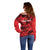 Personalised China Badminton Off Shoulder Sweater 2024 Chinese Dragon Version - Wonder Print Shop