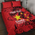 Personalised China Badminton Quilt Bed Set 2024 Chinese Dragon Version - Wonder Print Shop