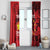 Personalised China Badminton Window Curtain 2024 Chinese Dragon Version - Wonder Print Shop