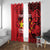 Personalised China Badminton Window Curtain 2024 Chinese Dragon Version - Wonder Print Shop