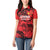 Personalised China Badminton Women Polo Shirt 2024 Chinese Dragon Version - Wonder Print Shop