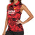 Personalised China Badminton Women Sleeveless Polo Shirt 2024 Chinese Dragon Version - Wonder Print Shop