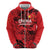 Personalised China Badminton Zip Hoodie 2024 Chinese Dragon Version - Wonder Print Shop