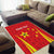 Personalised China Badminton Area Rug 2024 Sporty Red Version - Wonder Print Shop