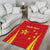 Personalised China Badminton Area Rug 2024 Sporty Red Version - Wonder Print Shop