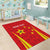 Personalised China Badminton Area Rug 2024 Sporty Red Version - Wonder Print Shop