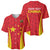 Personalised China Badminton Baseball Jersey 2024 Sporty Red Version - Wonder Print Shop