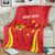 Personalised China Badminton Blanket 2024 Sporty Red Version