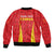 Personalised China Badminton Bomber Jacket 2024 Sporty Red Version - Wonder Print Shop