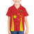 Personalised China Badminton Family Matching Puletasi and Hawaiian Shirt 2024 Sporty Red Version - Wonder Print Shop