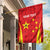 Personalised China Badminton Garden Flag 2024 Sporty Red Version - Wonder Print Shop