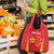 Personalised China Badminton Grocery Bag Sporty Red Version