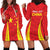 Personalised China Badminton Hoodie Dress 2024 Sporty Red Version - Wonder Print Shop