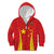 Personalised China Badminton Kid Hoodie 2024 Sporty Red Version - Wonder Print Shop