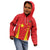 Personalised China Badminton Kid Hoodie 2024 Sporty Red Version - Wonder Print Shop