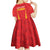 Personalised China Badminton Kid Short Sleeve Dress 2024 Sporty Red Version - Wonder Print Shop