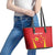 Personalised China Badminton Leather Tote Bag 2024 Sporty Red Version