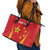 Personalised China Badminton Leather Tote Bag 2024 Sporty Red Version