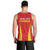 Personalised China Badminton Men Tank Top 2024 Sporty Red Version - Wonder Print Shop