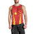 Personalised China Badminton Men Tank Top 2024 Sporty Red Version - Wonder Print Shop