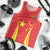 Personalised China Badminton Men Tank Top 2024 Sporty Red Version - Wonder Print Shop