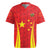 Personalised China Badminton Rugby Jersey 2024 Sporty Red Version - Wonder Print Shop